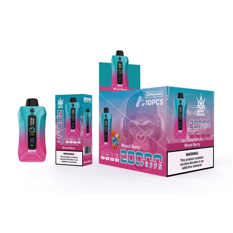 Bang Vapes Australia ZT4245 Mixed Berry | Bang Beach 20000 Puffs Smart Screen Vape