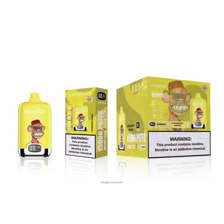 Bang Box Vape Review ZT42443 Strawberry Banana | Bang Box 15000 Puffs