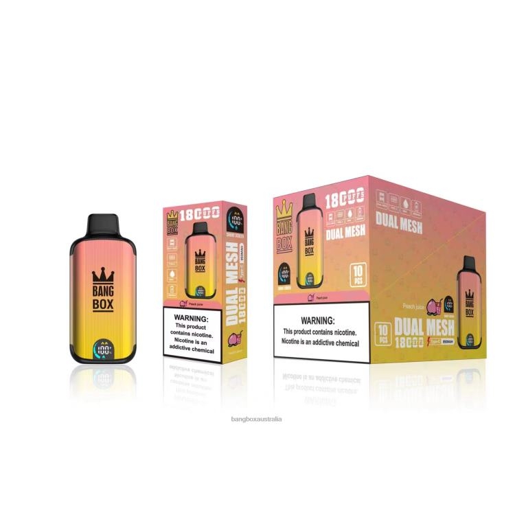 Bang Box Australia ZT42491 Peach Juice | Bang Box 18000 puffs