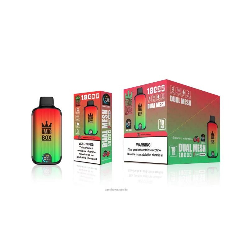 Bang Box Vape Review ZT42488 Strawberry Watermelon | Bang Box 18000 puffs