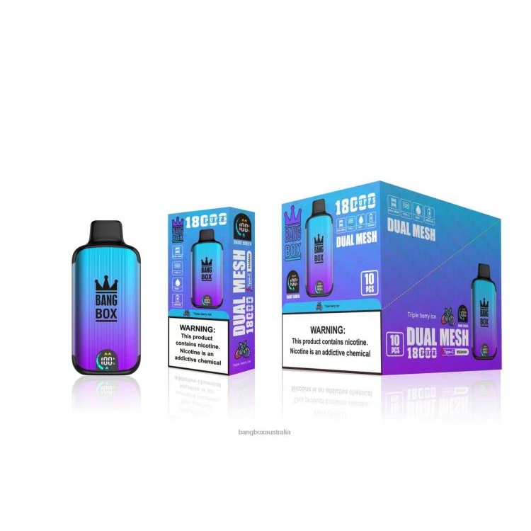 Bang Vapes Australia ZT42495 Triple Berry Ice | Bang Box 18000 puffs