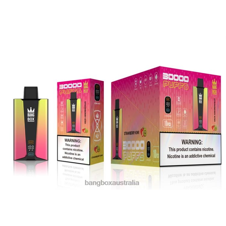 Bang Box Vape Price ZT42474 Strawberry Kiwi | Bang Box 30000 Puffs Smart Screen