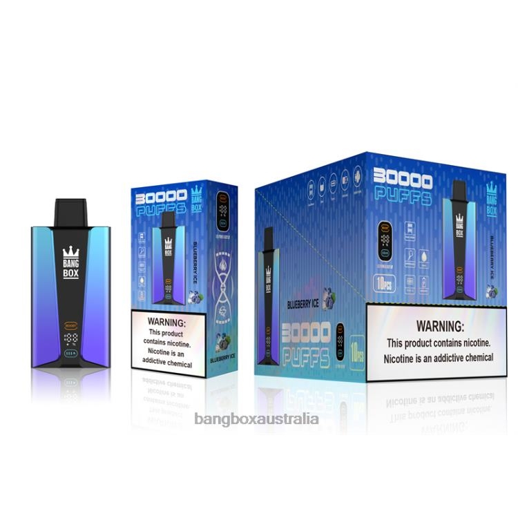 Bang Box Vape Price ZT42479 Blueberry Ice | Bang Box 30000 Puffs Smart Screen