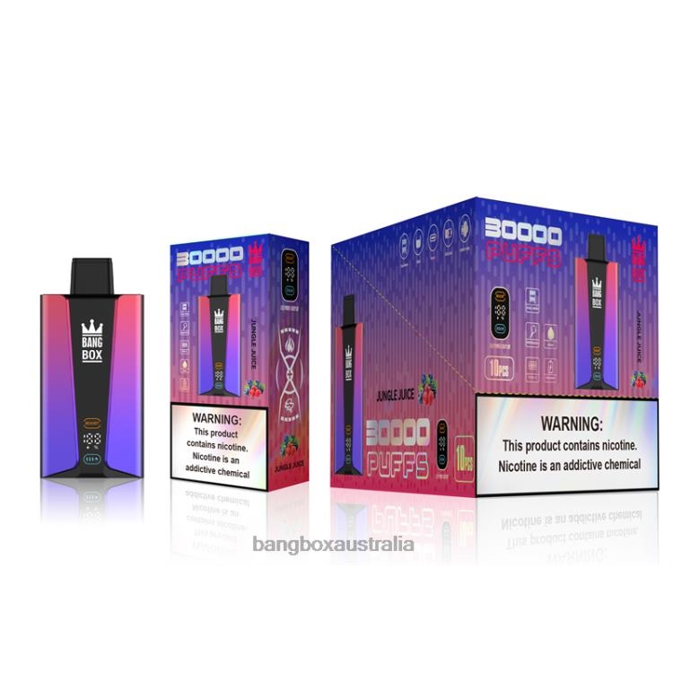 Bang Box Vape Review ZT42478 Jungle Juice | Bang Box 30000 Puffs Smart Screen