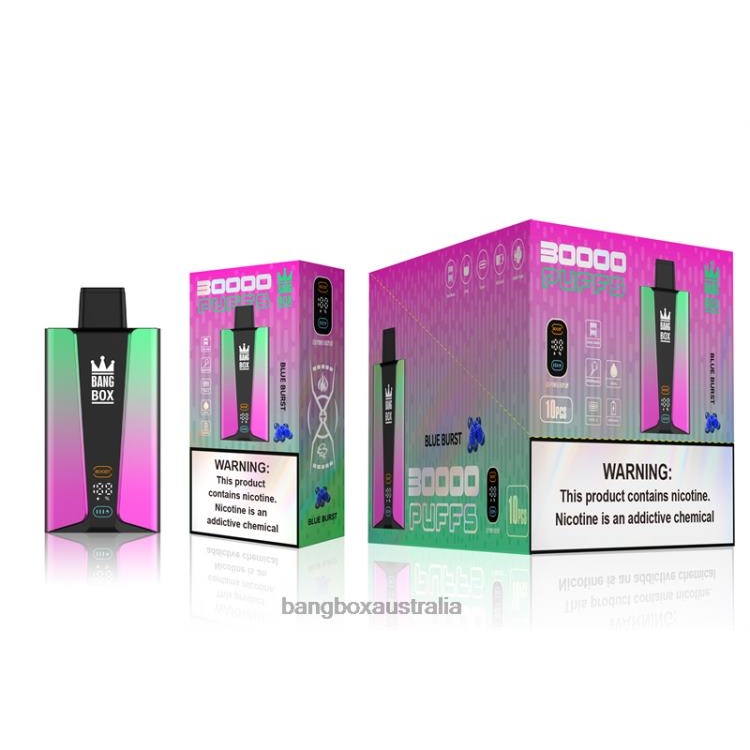 Bang Box Vape ZT42482 Blue Burst | Bang Box 30000 Puffs Smart Screen