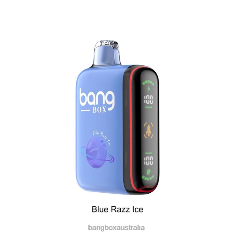 Bang Box Australia ZT42426 Blue Razz Ice | Bang Box 9000-18000 Puffs Intelligent Power Display