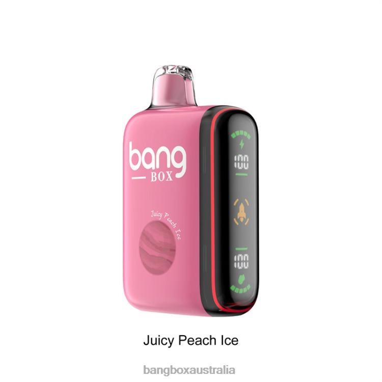 Bang Box Vape Price ZT42429 Juicy Peach Ice | Bang Box 9000-18000 Puffs Intelligent Power Display