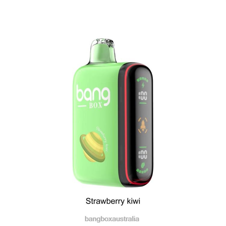Bang Box Vape ZT42427 Strawberry Kiwi | Bang Box 9000-18000 Puffs Intelligent Power Display