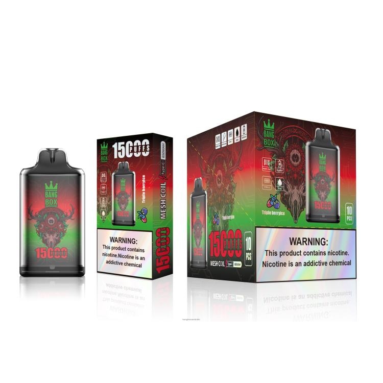 Bang Box Vape Price ZT424104 Triple Berry Ice | Bang Box S1-15000 Puffs