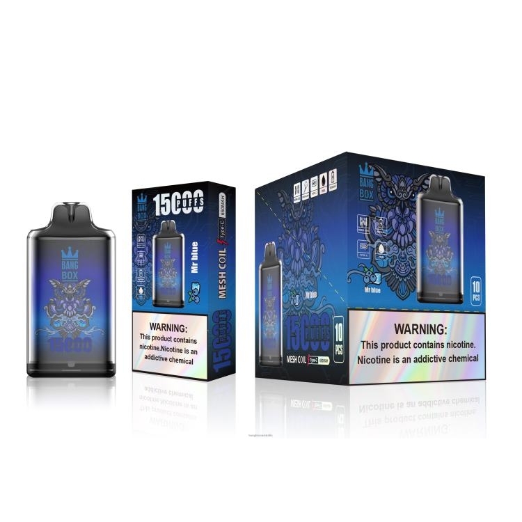 Bang Box Vape Price ZT424109 Mr Blue | Bang Box S1-15000 Puffs