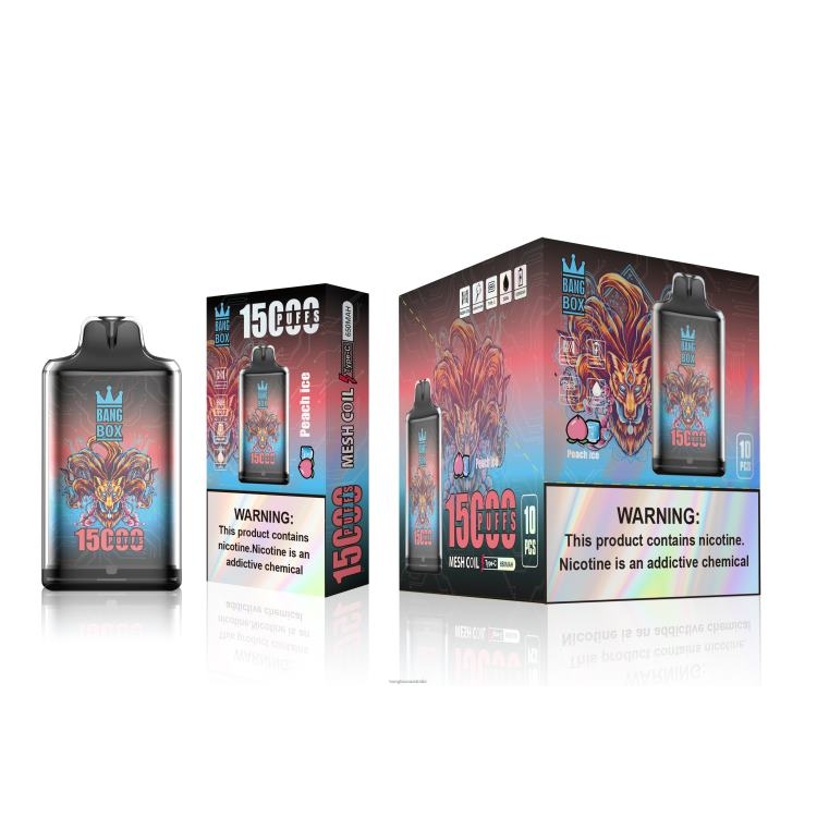 Bang Box Vape ZT424102 Peach Ice | Bang Box S1-15000 Puffs