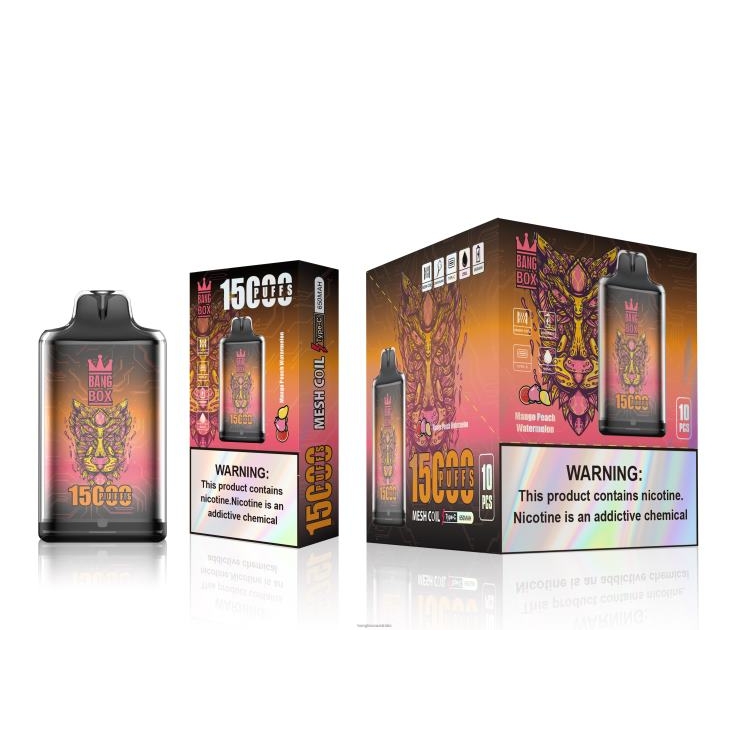 Bang Box Vape ZT424107 Mango Peach Watermelon | Bang Box S1-15000 Puffs