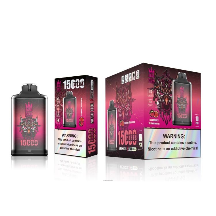 Bang Vapes Australia ZT424105 Raspberry Watermelon | Bang Box S1-15000 Puffs