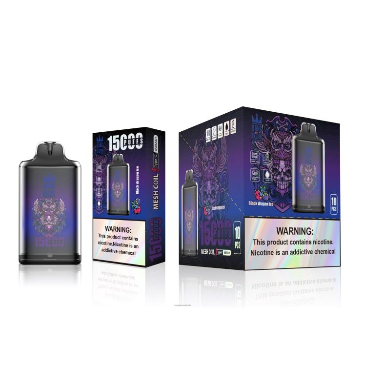 Bang Vapes Australia ZT424110 Black Dragon Ice | Bang Box S1-15000 Puffs